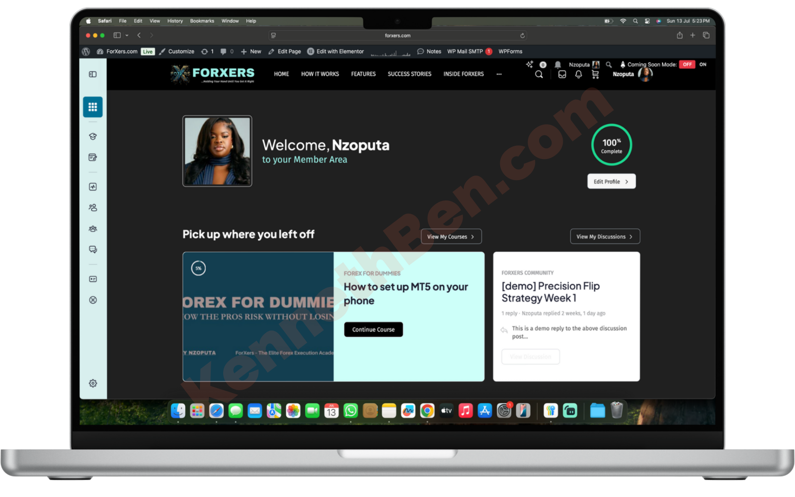Forxers-Dashboard