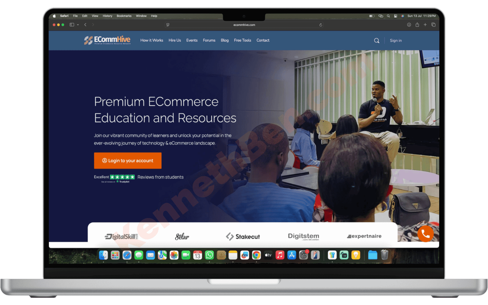 ECommHive-Homepage